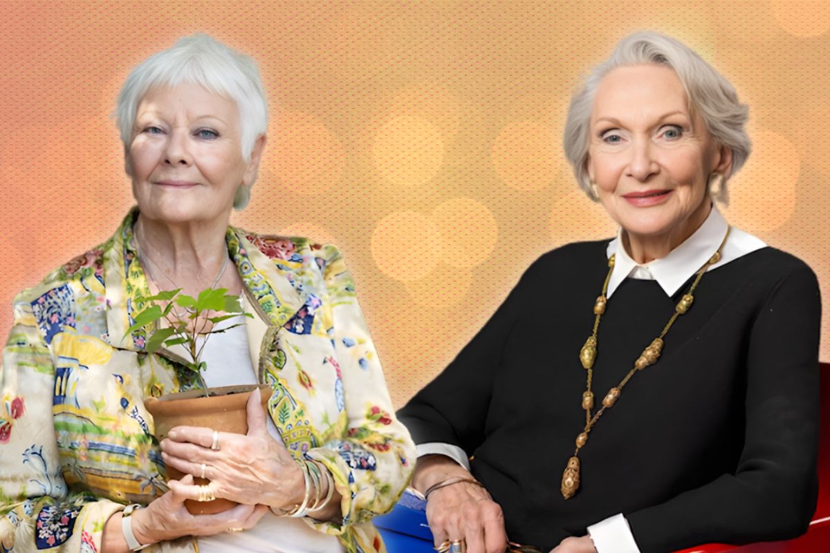 Dame Judi Dench and Dame Si&acirc;n Phillips Garrick Club