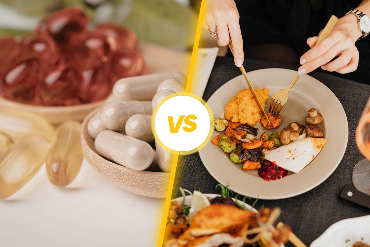 Supplements vs a Proper Roast Dinner