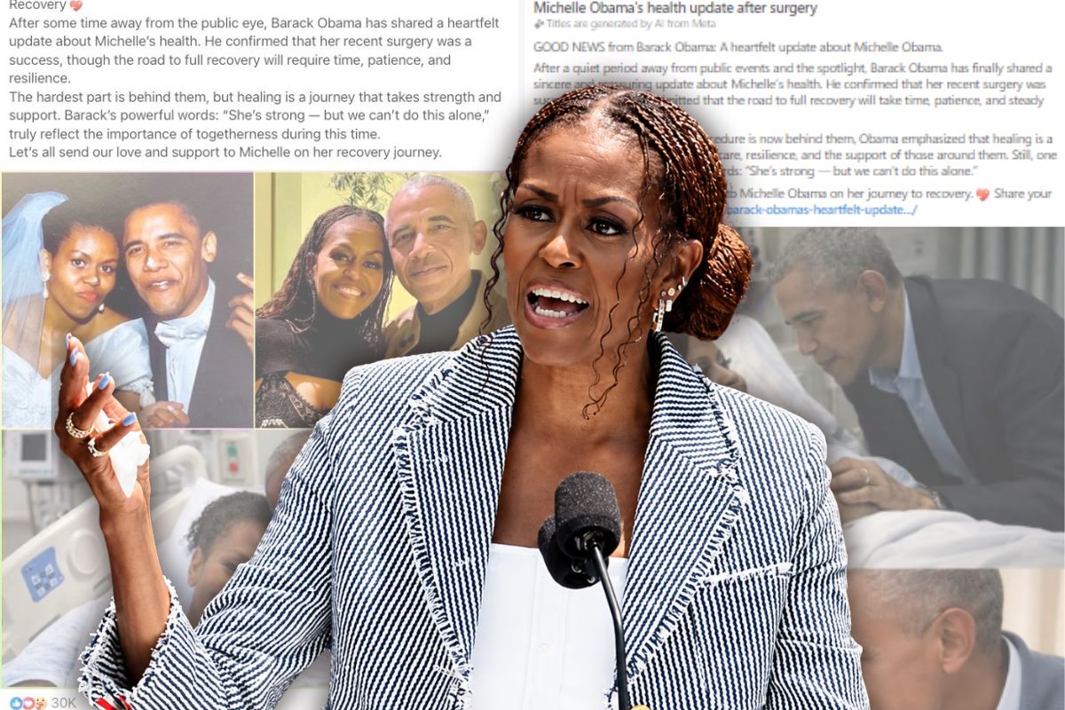 Did Michelle Obama Have Surgery Recently What Evidence Shows