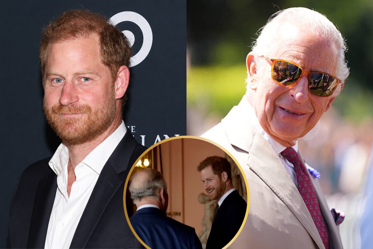 Prince Harry & King Charles Reunite at Highgrove House